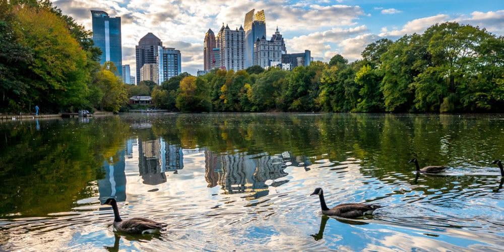 Ferienwohnung Paradisiacal Piedmont Park Flat Atlanta Exterior foto