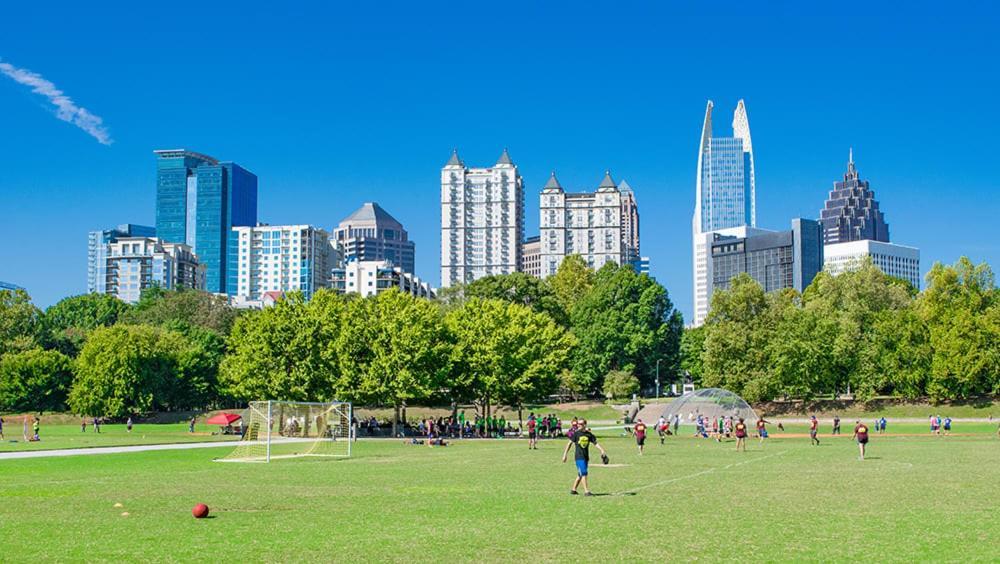 Ferienwohnung Paradisiacal Piedmont Park Flat Atlanta Exterior foto